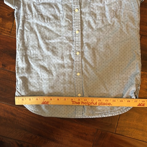 Tommy Hilfiger | Blue Polka Dot Button Down shirt - Picture 10 of 16